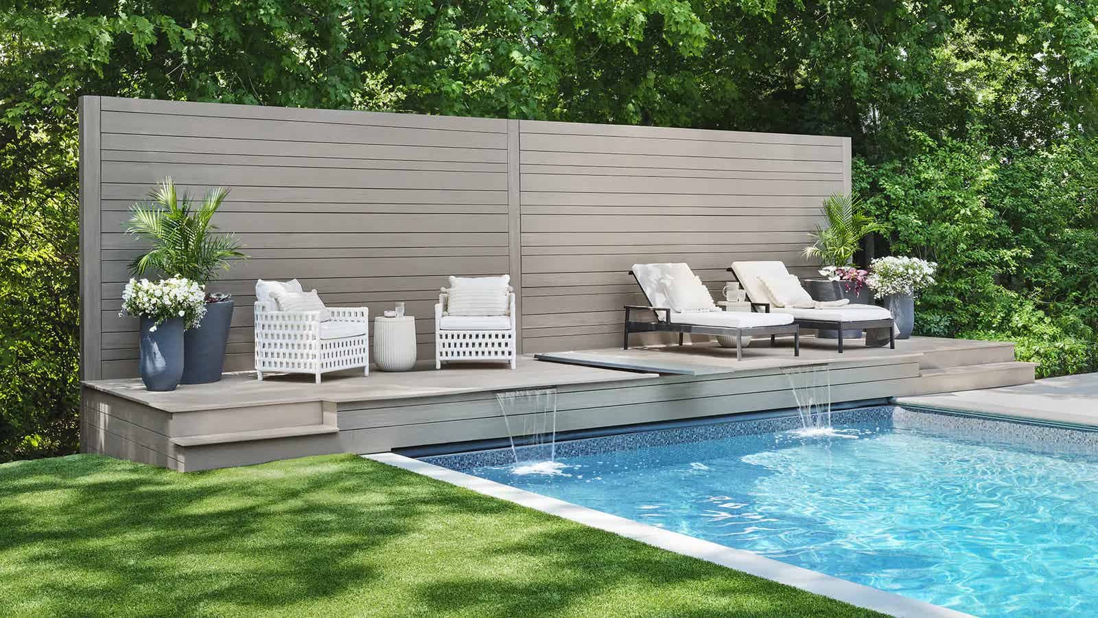 PVC decking boards