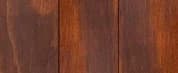 Accoya Ipe Brown finish sample with dark brown tones and visible grain