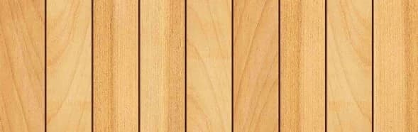 Natural thermally modified Ayous sample with pale golden grain