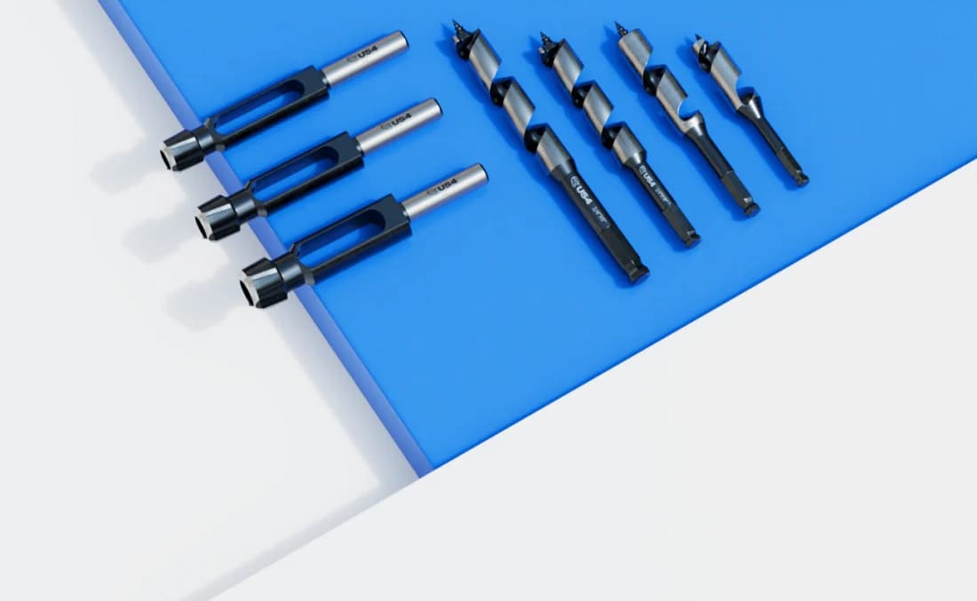 US4 plug cutters and ship auger drill bits
