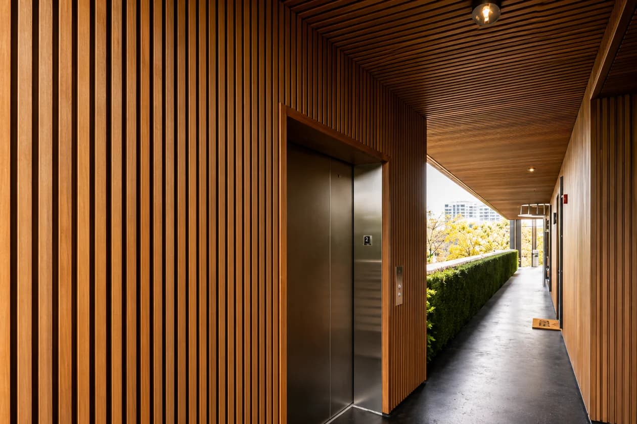 Installed architectural ceiling application