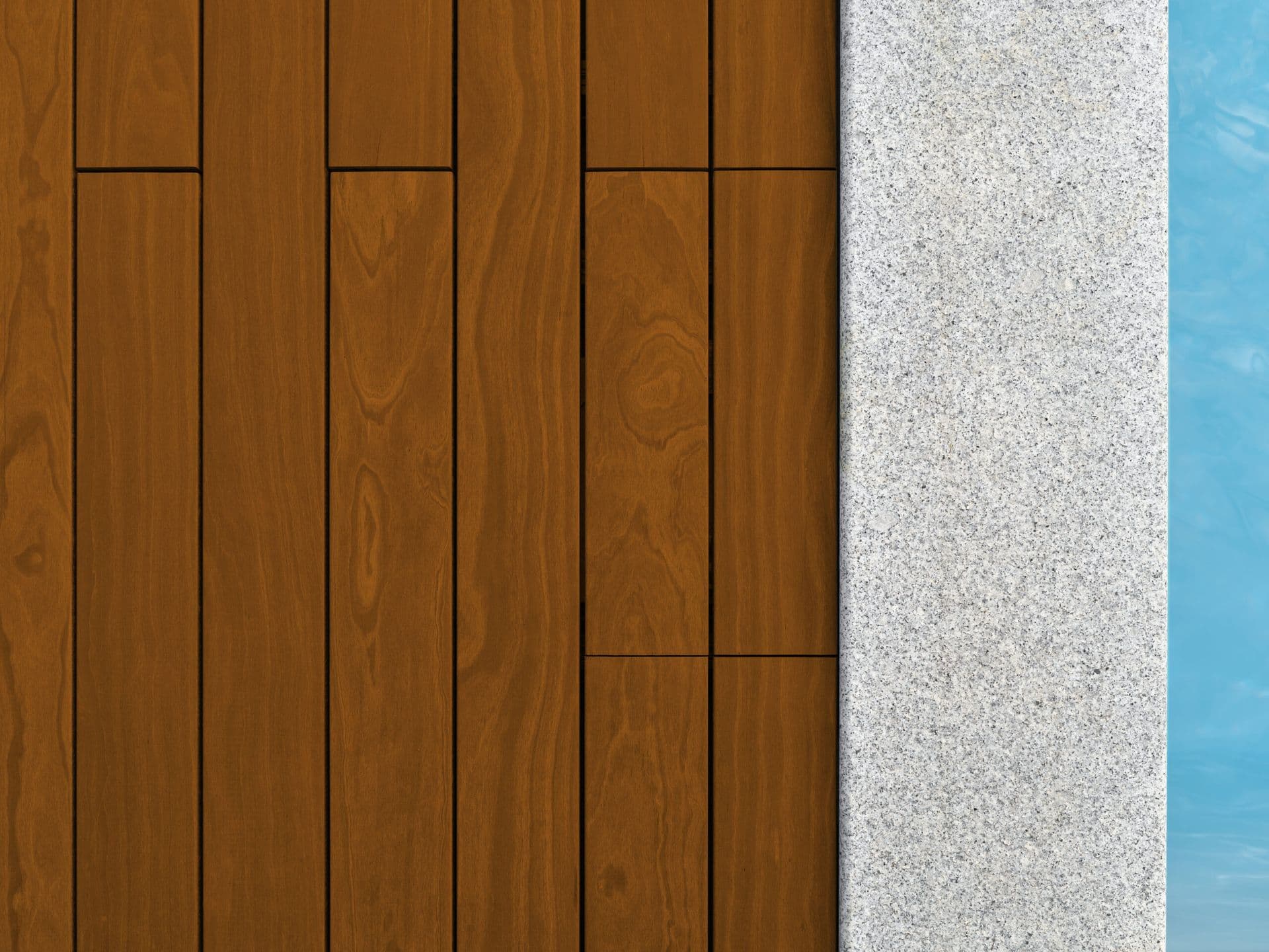 Thermally Modified Wood decking boards